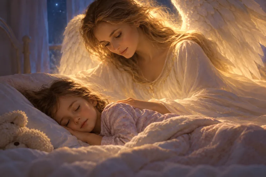 Guardian angel sleep meditation for peaceful rest