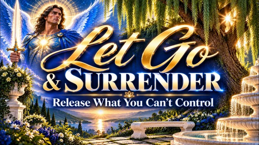 Let Go Surrender Guided Meditation to Release What You Can’t Control Archangel Michael