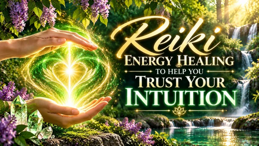 Reiki Distance Energy Healing Session to Trust Your Intuition 💜 Stop Second-Guessing Yourself